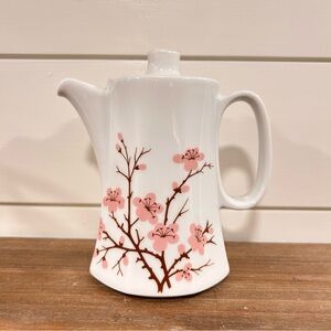 Schonwald Germany Cherry Blossom Creamer with Lid #9483